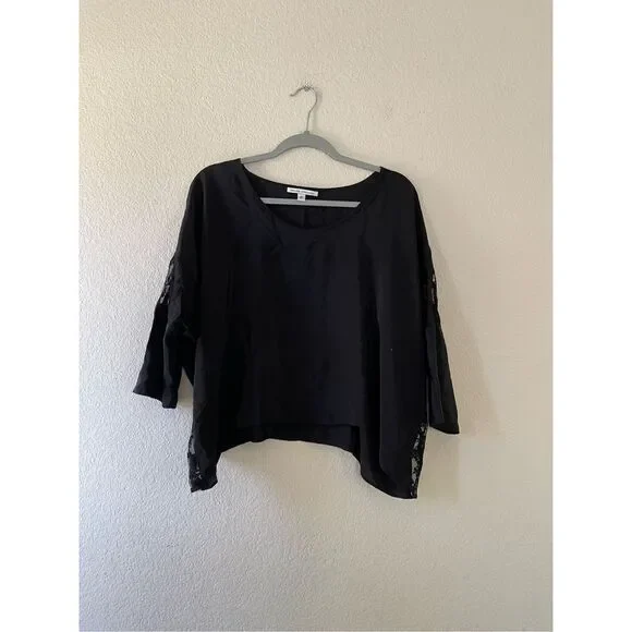 Amanda uprichard 100% silk oversized blouse size xs - Picture 1 of 5